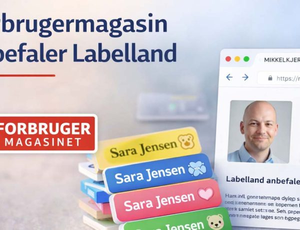 Forbrugermagasin anbefaler LabelLand til navnemærker
